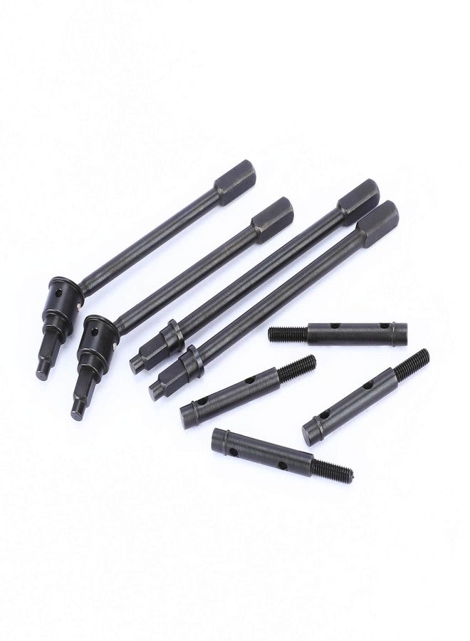 RCAWD #45 Steel Front CVD Drive Shaft Rear Axle Shafts and Portal Stub Axles for RC 1/18 Axial UTB18 Upgrade Parts - Image 4